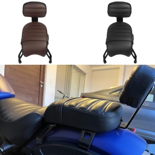 Dossier arrière passager Scout Bobber Sixty avec coussin confort pour voyage moto - 3