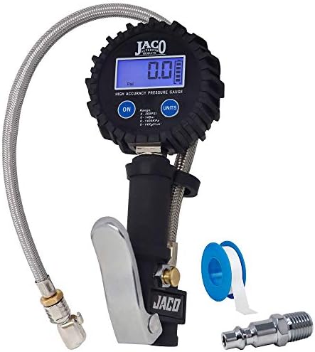JACO Superior Products FlowPro Digital Tire Inflator Gauge - 200 PSI