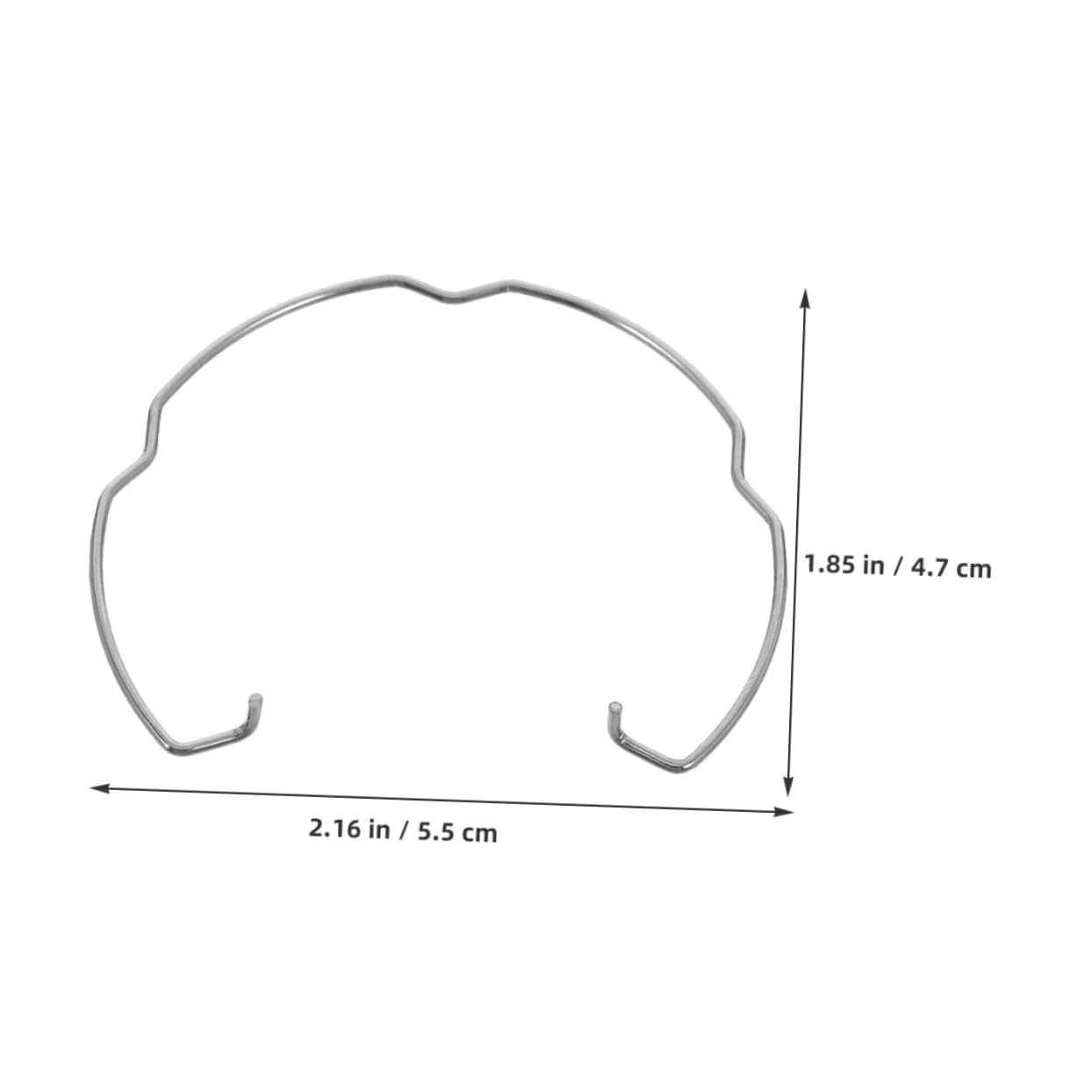 CIMAXIC Metal Recessed Light Spring Clips for Ceiling Lamp and Compatible Retaining Spring Clamps Light Emitting Diode Downlight Accessories
