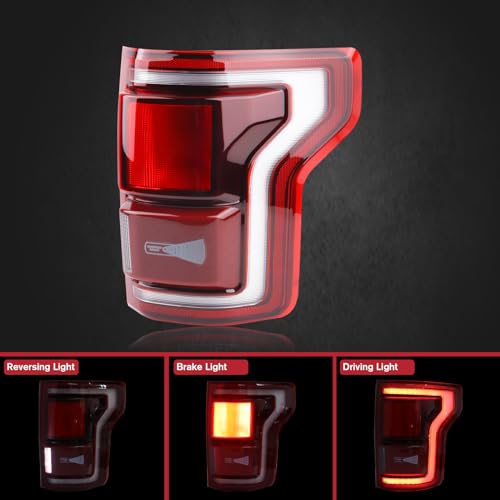 Duolctrams LED Tail Light Rear Lamp Assembly w/Blind Spot(Module NOT Included) Compatible with 2017-2020 Ford F150 F-150 RAPTOR Right Passenger Side HL3Z-13404-H HL3Z-13404-F by Duolctrams - Image 2