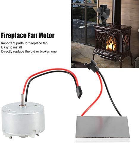 Fdit Fireplace Fan Generator Sheet Fireplace/Stove Blowers Generator Sheet Fireplace Stove Blower Fan Motor Attachment Fireplace Fan Electric Generator Motor Accessories Set