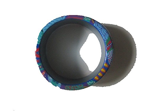 Bracelet manchette peint à la main, un éclat d'art à porter - 6