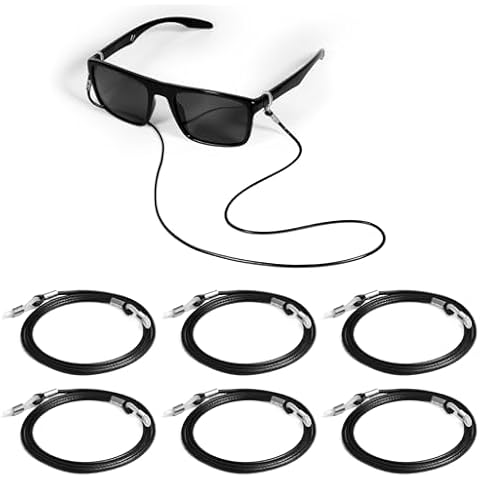 VOOGLASS Glasses Strap,Securely Keep Your Eyeglasses Around Your Neck, Practical Sunglasses Holder Strap for Men Women(D4) Cover