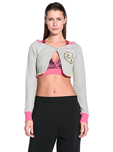 Zumba Bolero Cha-Cha-Check Me out Grigio M