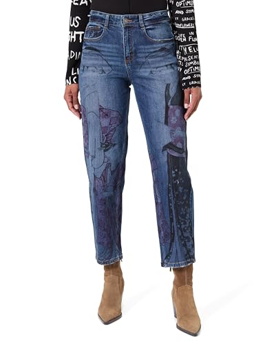 ¡Aprovecha el descuento! Desigual Denim_Samurai, 5008 Denim Dark Blue. Cómodo, resistente y con bolsillos. Estilo clásico al mejor precio. ¡Compra ahora!