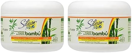 Silício Mistura Bambu Tratamento 8 onças (Pack de 2)