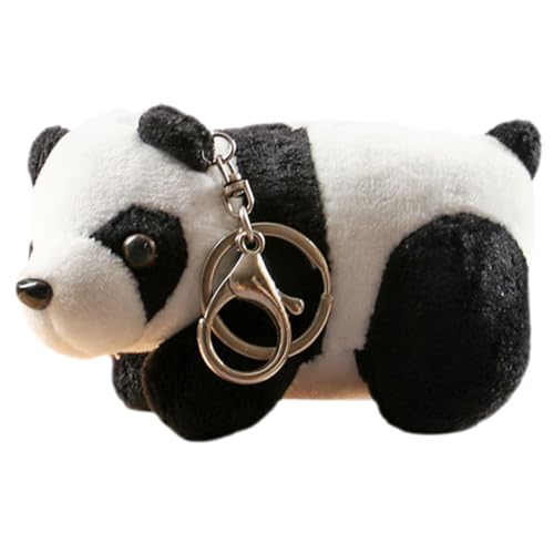Garneck Colgante Panda de Peluche y Ligero con Diseño de Accesorio Decorativo para Mochila Bolso o Llaves Color y Duradero para Fiestas