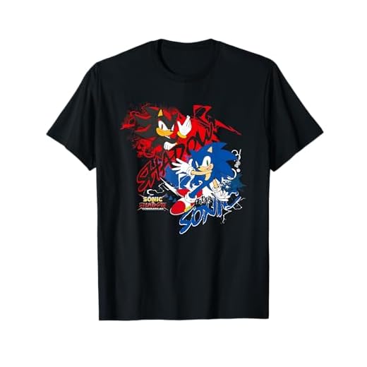 Sonic the Hedgehog Sonic X Shadow Generations Shadow & Sonic T-Shirt
