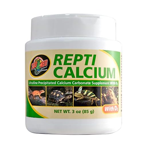 Zoo Med Repti Calcium with D3 Reptile Supplement for Reptiles and Amphibians, Powder
