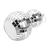 Bola reflectante-- 💥 aplicación: ktv, fiesta en , discotecas, escenario, etc. estas mini bolas de espejos serán una gran adición a la decoración de su fiesta. se puede utilizar en fiestas disco, fiestas de baile para adultos, bodas, fiestas de cumpleaños y más.