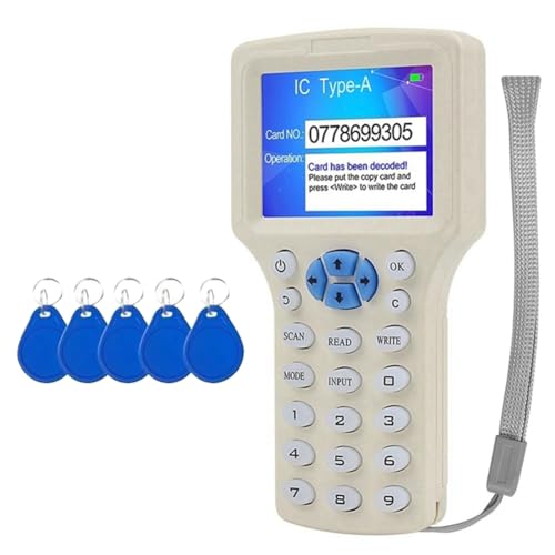 Réplicateur de clé pour double de badge immeuble et lecteur RFID NFC