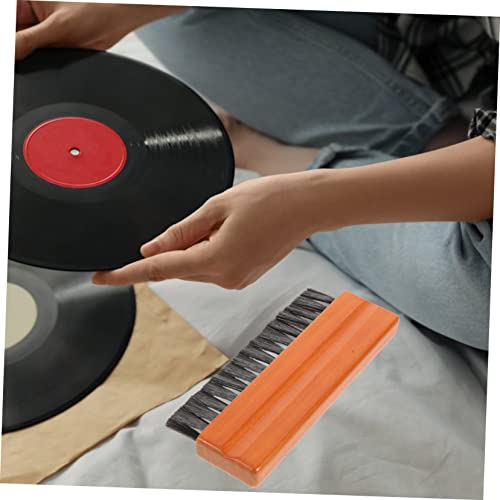 ibasenice Escova De Disco De Vinil Escova De Pó De Vinil Escova De Vinil Para Registros Escova De Re