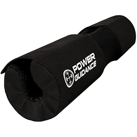 POWER GUIDANCE Barbell Squat Pad - Neck & Shoulder Protective Pad Anti-Skid Points for Squats, Lunges, Hip Thrusts, Weightlifting - Fit Standard and Olympic Bars Cover