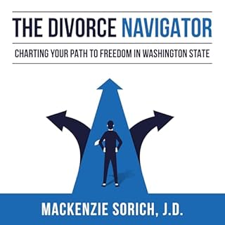 The Divorce Navigator Audiolibro Por Mackenzie Sorich arte de portada