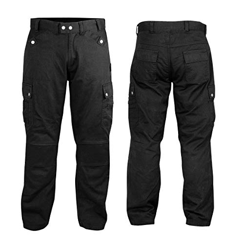 Jeans motorcycle noir 30 anti abrasion pour motard urbain