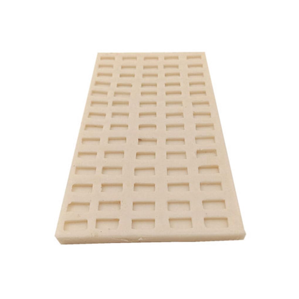 Paowsietiviity 1:35 Artificial Brick Making Mold Rectangular Mould Model Plate Reusable Household Manual Handicraft Modeling Accessory