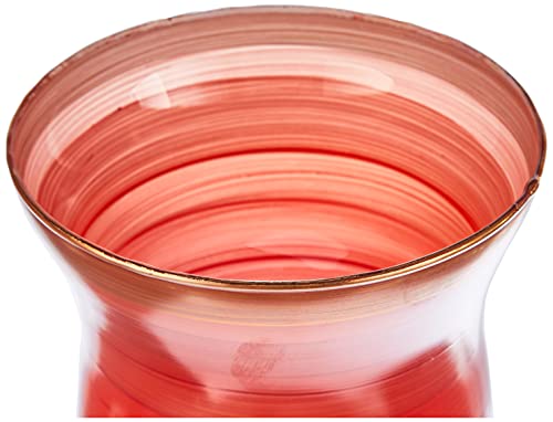 Angela New Weense werkplaats Monika Tomato vazen van gekleurd glas, rood, 13 cm - Afbeelding 4