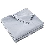 敷きシーツ シングル 150x250cm フラットシーツ オーガニックコットン ベッドシーツ アッパーシーツ 洗いざらしの綿100% 無地 ライトブルー