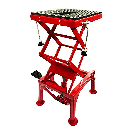 300Lb Motorcycle Dirt Bike Hydraulic Scissor Floor Jack Lift Hoist Stand Jack #TOP18