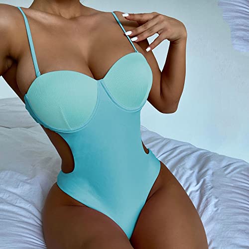 Bañador mujer deportivo para vacaciones de playa y surf en el mar 2