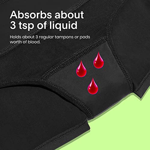 KNIX Kt Leakproof Teen Period Swim Short - Period Swim Bottom - UPF 50+ Fabric - Machine Washable3