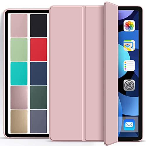 Image of DuraSafe Cases for iPad Pro 11 inch 4th 3rd 2nd Gen Case A2759 MNXE3HN /A MNXD3HN /A A2435 MNXG3HN /A MNXF3HN /A MNXJ3HN /A A2761 A2762 MNXN3HN /A MP553HN /A A2377 MHQR3HN /A MHQT3HN /A A2228 - Rose Gold