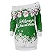 Produktbild BBring Weihnachten Kleider 2XL Grün 70356 (elegant Sommerkleid Hochzeit Sommer Kleider Kleid Damen Vintage Abendkleider Abendkleider cocktailkleider Ballkleider Partykleider günstig)