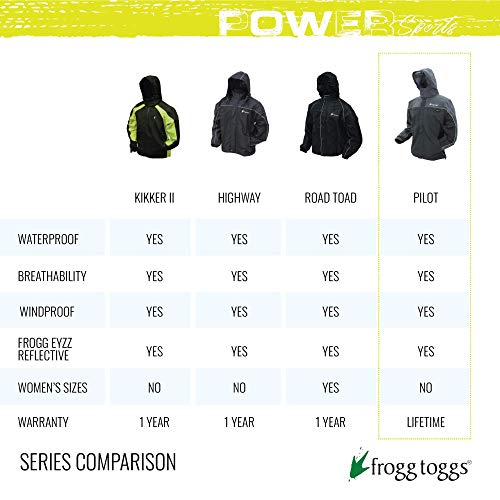 Frogg Toggs Men's Toadz Kikker Ii Reflective Waterproof Rain Jacket, Hivis Green, Large (Nt65119) #TOP6