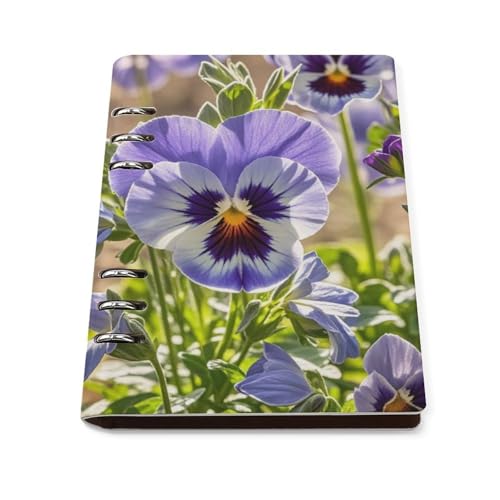 Cuaderno A5 de hojas sueltas Pansy Perfection con 6 anillas para organizar apuntes