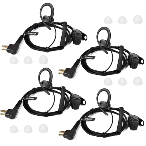 Auriculares de Radio Ligeros compatibles con Walkie Talkie Motorola DP1400