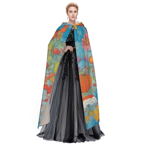 Cape à capuche costume Halloween résistant pour cosplay vampire adulte