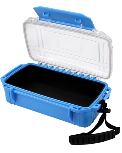 Boîte étanche pour kayak et bateau : boîte de protection bleue