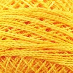 فالداني بيرل قطن مقاس 8 خيط تطريز ، 72 كرة يارد - o551 Sunshine variegate