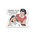 TNDesigns (3pcs) Remember You are A Bad Bitch Not A Sad Bitch - Funny Meme Sticker - Black and White Vinyl Sticker - Decorative Decals - Durable & Waterproof - Perfect for Laptops, Water Bottles, Car