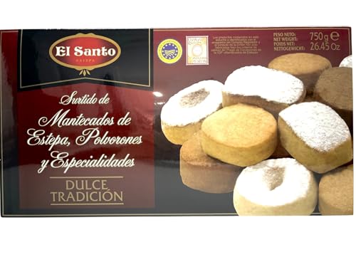 Weihnachtsgebäckmischung / Surtido de mantecados y polvorones - 2x750 gr