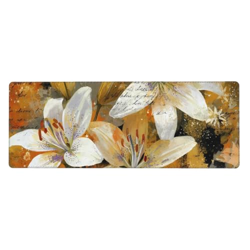 Tapis de souris de jeu vintage XXL pour ne plus manquer de place sur votre bureau