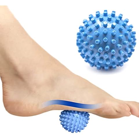 ProStretch Footy, Textured Spiky Massage Ball for Foot Pain Relief, Plantar Fasciitis, and Muscle Soreness Deep Tissue Therapy Cover