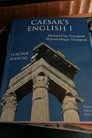Caesar's English I Teacher Manual 0880922095 Book Cover
