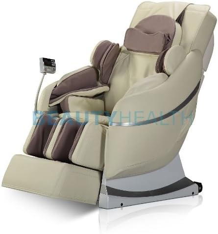 2016 Supreme Series Ultimate Massage Chair Elite with True Zero Gravity, REAL 3D BACK ROLLER Massage and Scan, Rolling Foot Massager, 10yr Warranty (Creme)