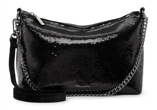 Sac à main Tamaris noir métallique 32792 pochette mode femme
