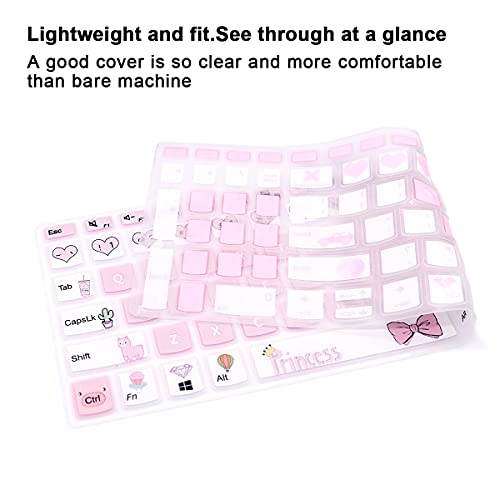 Protector de Teclado de Silicona para Lenovo 15.6 y 17.3 pulgadas miniatura 6