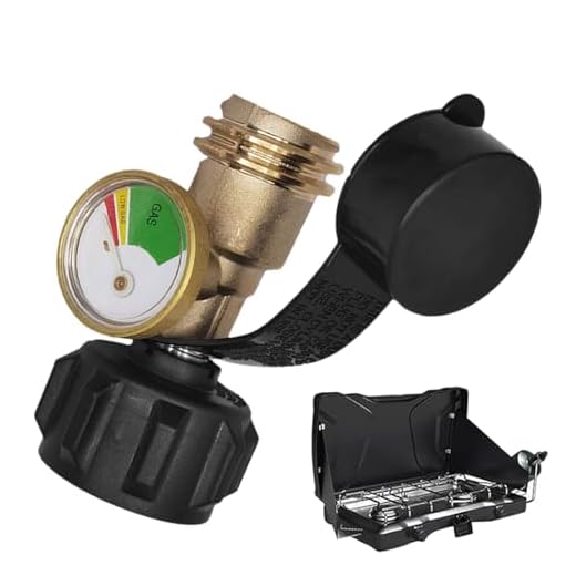 gas Füllstandsanzeige - Farbcodierte Anzeige,Wetterfeste Druckmessung Für 2-18kg Flaschen Outdoor Camping