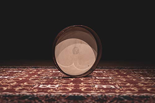 Meinl Percussion 16" Hand Drum With Natural Goat Skin Head — Not Made In China — Hardwood Frame In Antique Brown Finish, 2-Year Warranty, (Hd16Ab) #TOP2
