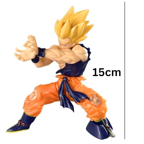 Image of Blue Aura Anime Action Figure Height -15cm Collectible Multicolour PVC | Go-k Power Cupped Hand