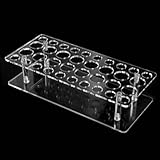 Fauhapyway Organizador de acrílico transparente con 36 ranuras...