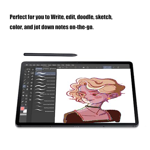 S Pen para Galaxy Tab S7 negro, lápiz de repuesto sin Bluetooth con puntas intercambiables 3