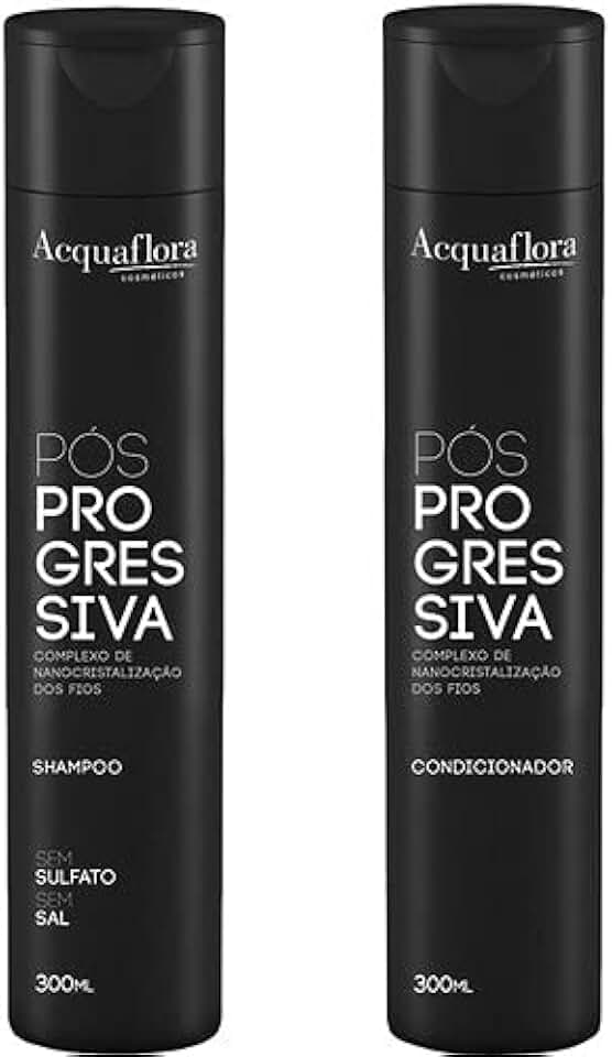Acquaflora Kit Pós Progressiva Shampoo + Condicionador