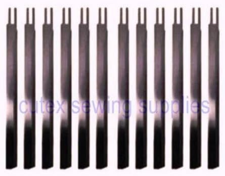Eastman Straight Cutting Machine 6" Knife Blades - 12 Pack
