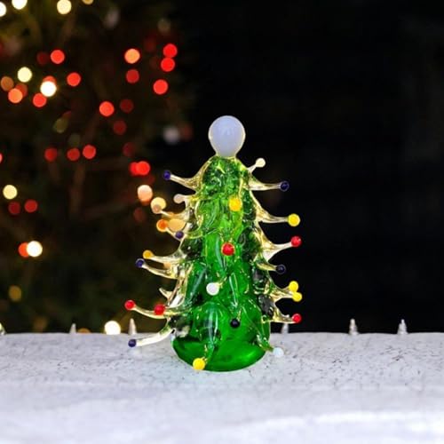 Statue d'arbre de noël en résine, le cadeau d'artisanat idéal