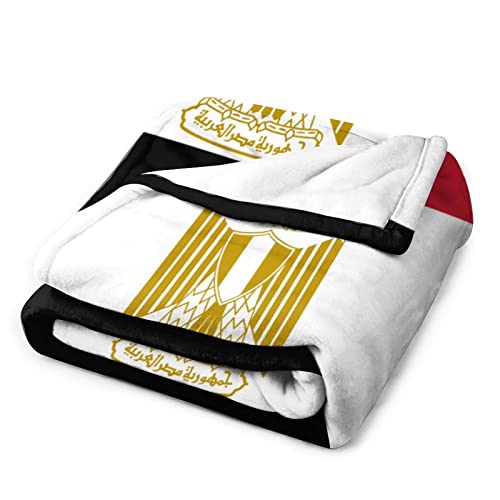 Couverture drapeau Égypte plaid doux pour canapé voyage camping